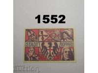 Μπόπαρντ 50 φεννίγκ 1921 Γερμανία