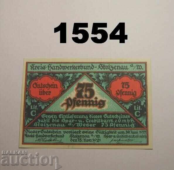Stolzenau 75 pfennig 1921 Germany