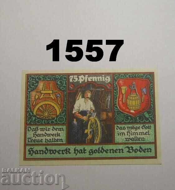 Στόλτσεναου 75 πφέννιχ 1921 Γερμανία με τιμή 2.50 BGN | € 1.28