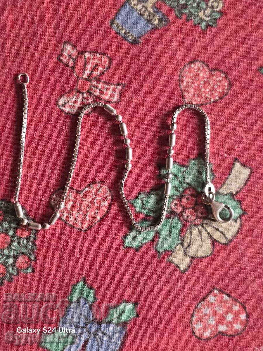 Silver bracelet. 24cm. I'm listing over 100 auctions. Take a look with price 22.99 BGN | € 11.75