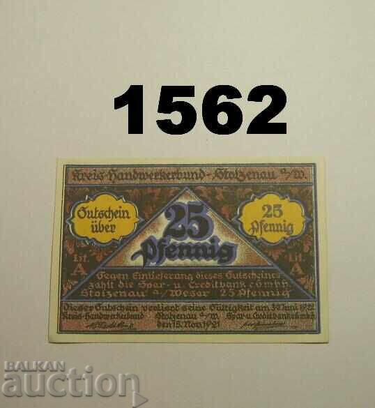 Stolzenau 25 pfennig 1921 Germany