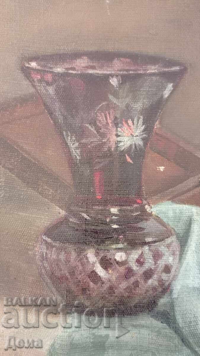 Доставка на Стара майсторска картина от 40те. Доставка на Стара майсторска картина от 40те.