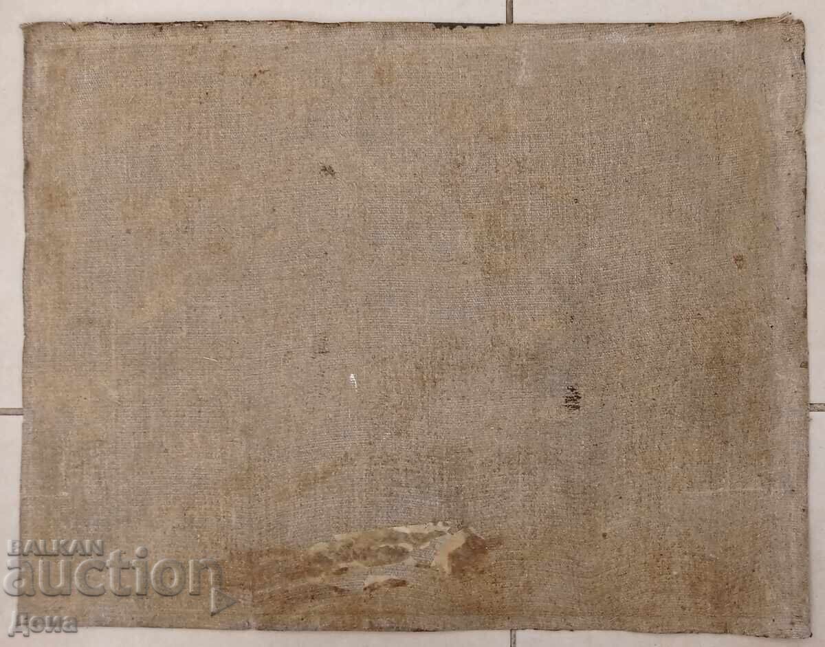 Παλιός πίνακας ζωγραφικής από δεξιοτέχνη, δεκαετία του '40 - 7