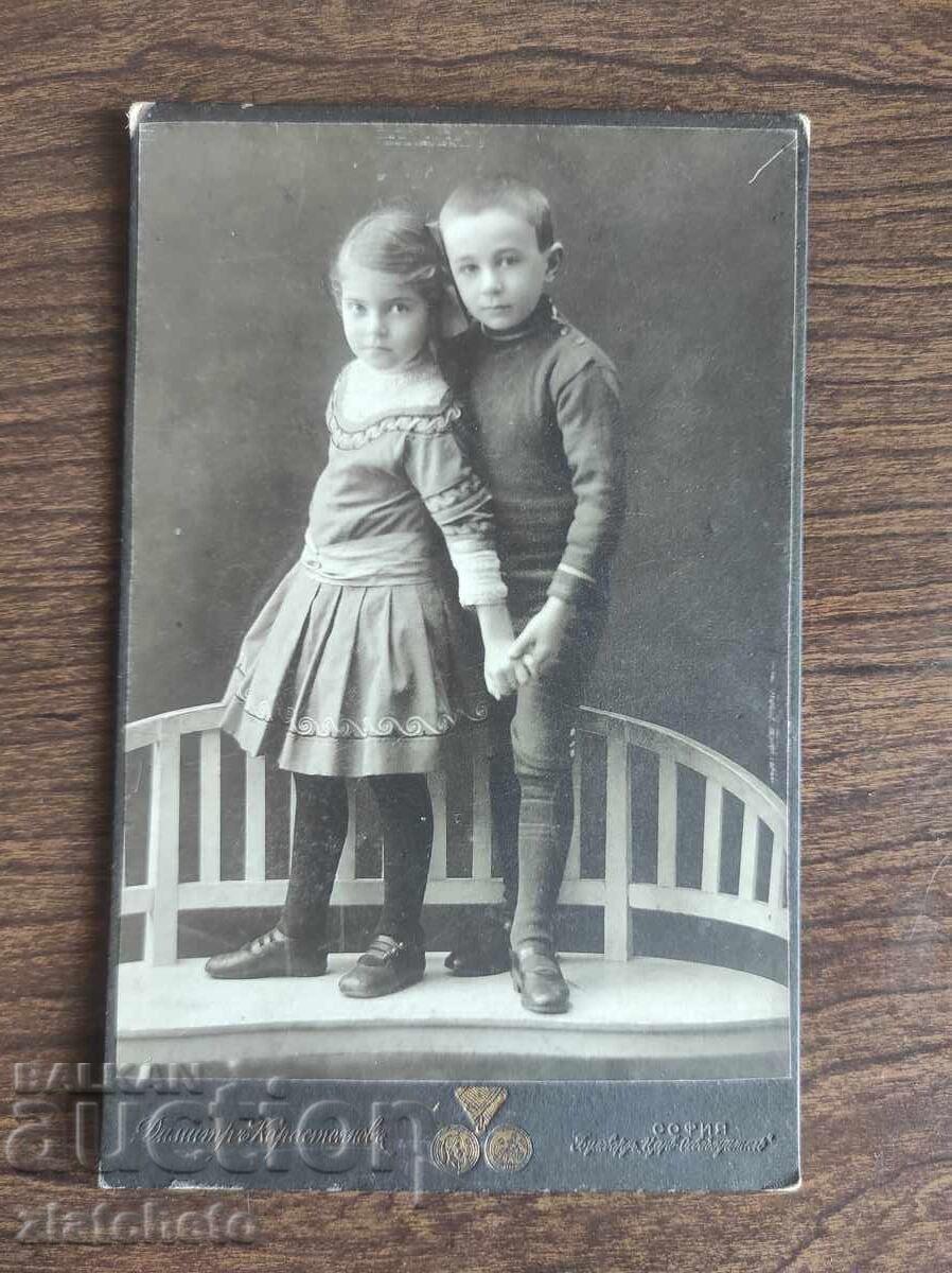 Стара снимка картон Царство България с цена 15.00 лв. | € 7.67