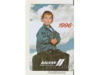 Calendar BGA Balkan 1996