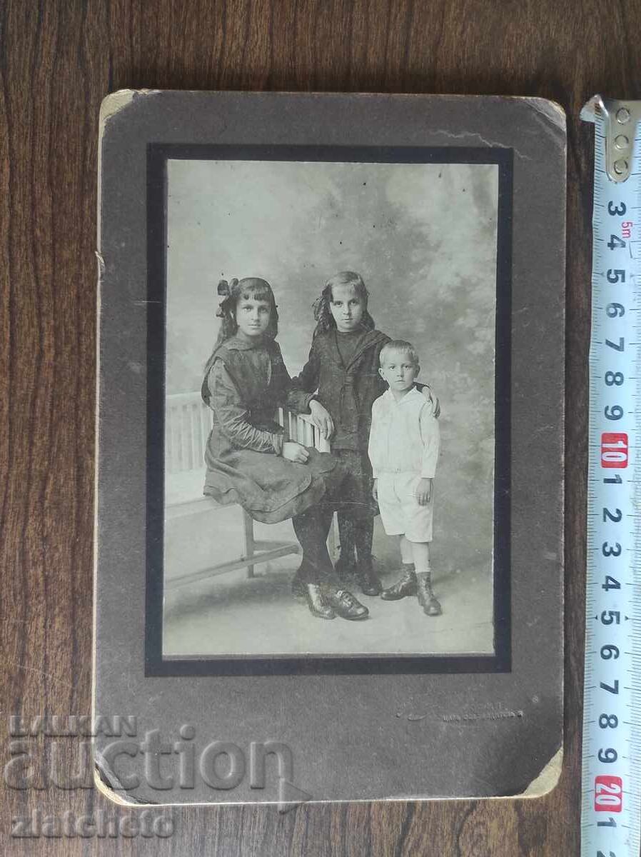 Vechi carton foto Regatul Bulgariei