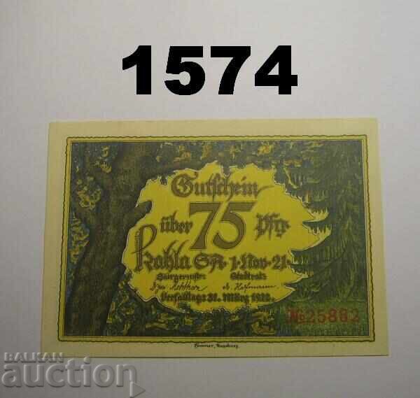 Kahla 75 pfennig 1921 Германия Kahla 75 pfennig 1921 Германия