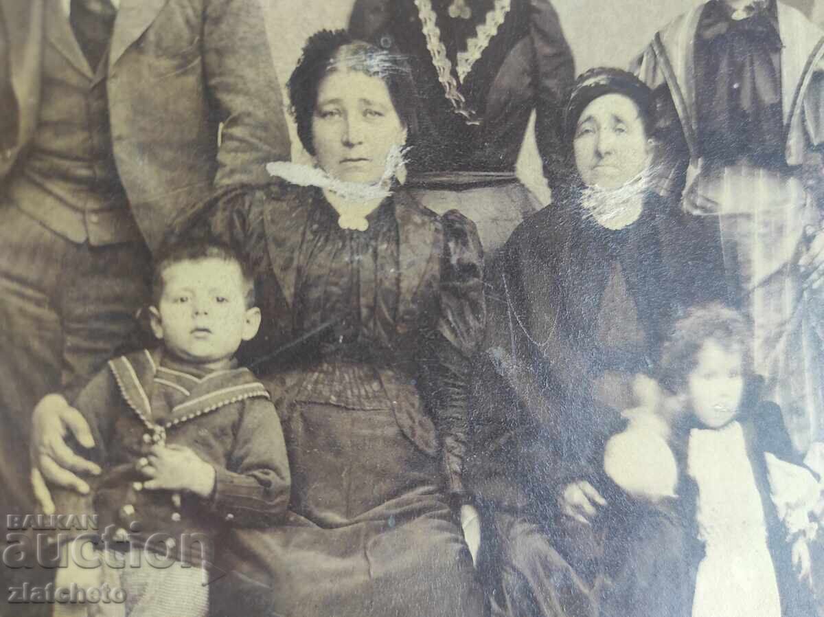 Доставка на Стара снимка картон Царство България