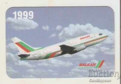 Ημερολόγιο BGA Balkan 1999 g
