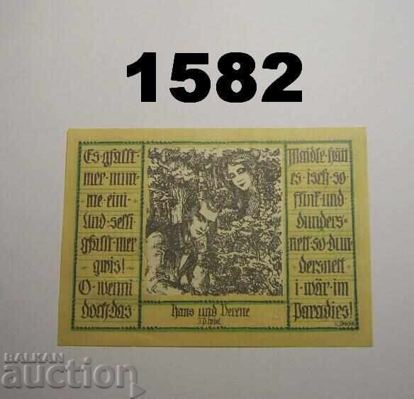 Schopfheim 50 pfennig 1921 Германия