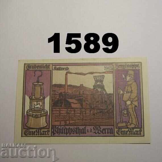 Philippsthal a. Werra 1 mark 1921 Germany