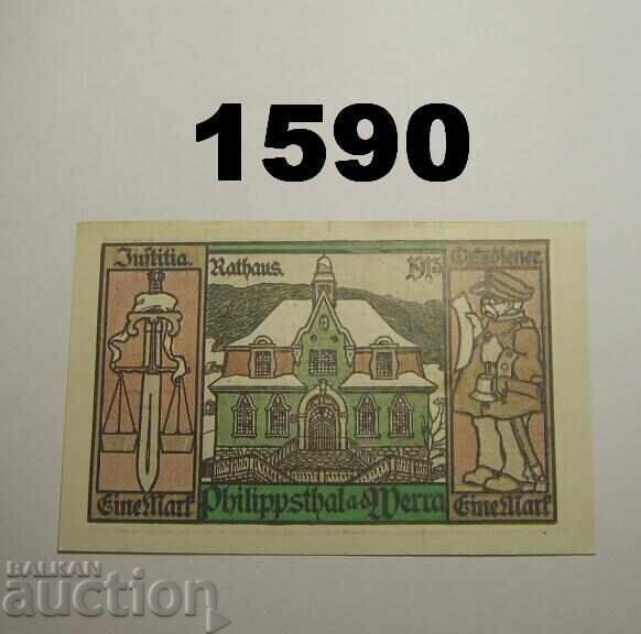 Φίλιππσταλ α. Βέρα 1 μάρκο 1921 Γερμανία Φίλιππσταλ α. Βέρα 1 μάρκο 1921 Γερμανία