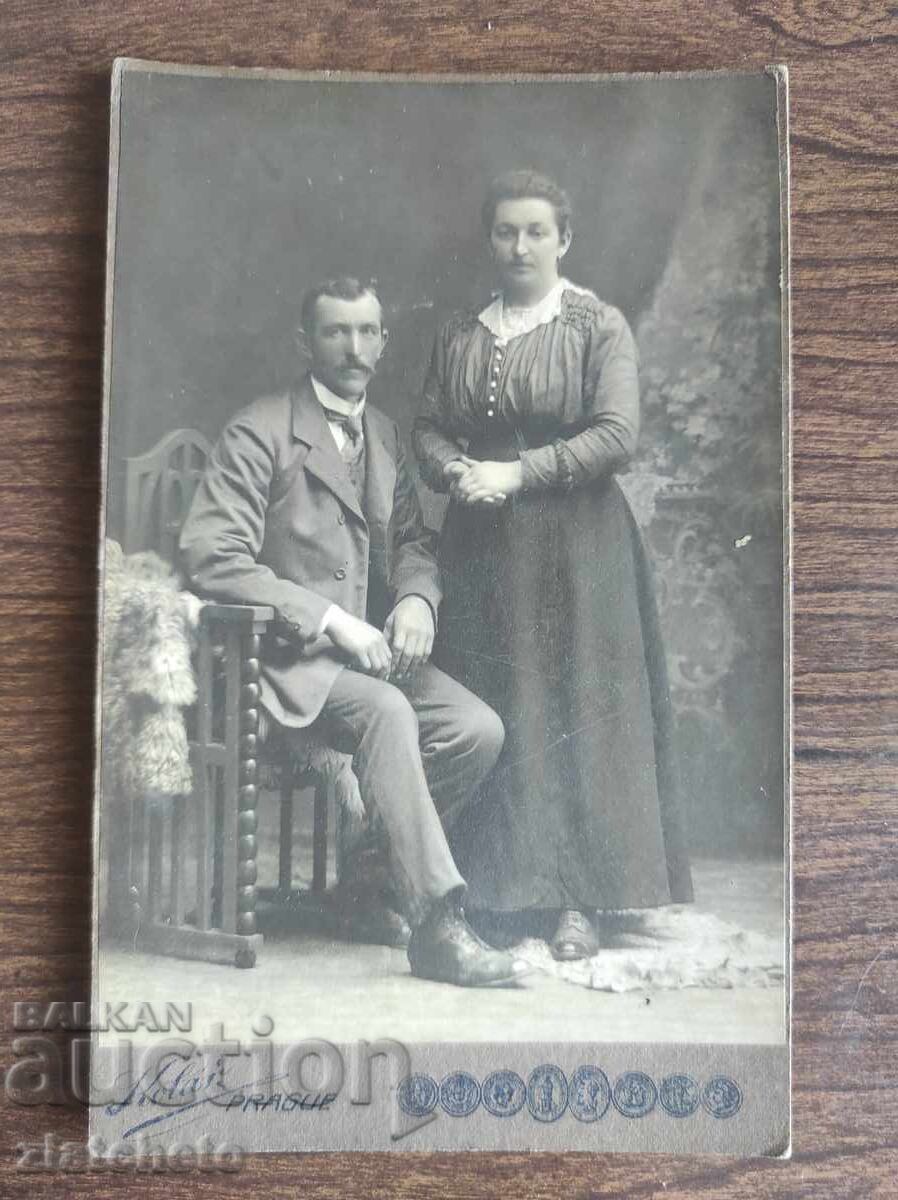 Παλιό φωτογραφικό χαρτόνι Βασίλειο της Βουλγαρίας με τιμή 15.00 BGN | € 7.67