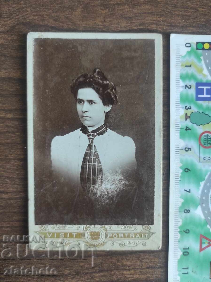 Παλιό φωτογραφικό χαρτόνι Βασίλειο της Βουλγαρίας Παλιό φωτογραφικό χαρτόνι Βασίλειο της Βουλγαρίας