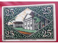 Banknote - Germany - Brandenburg - Rheinsberg - 25 Pfennig