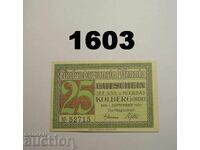Κόλμπεργκ 25 πφέννιχ 1921 Γερμανία