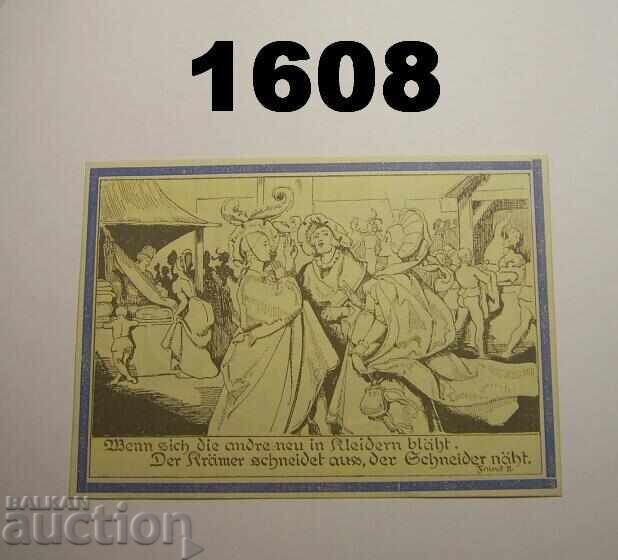 Weimar 75 pfennig 1921 Германия с цена 3.00 лв. | € 1.53