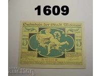 Weimar 75 pfennig 1921 Germania