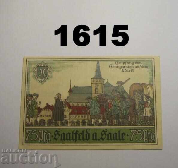 Σάλφελντ 75 πφένιγκ 1921 Γερμανία