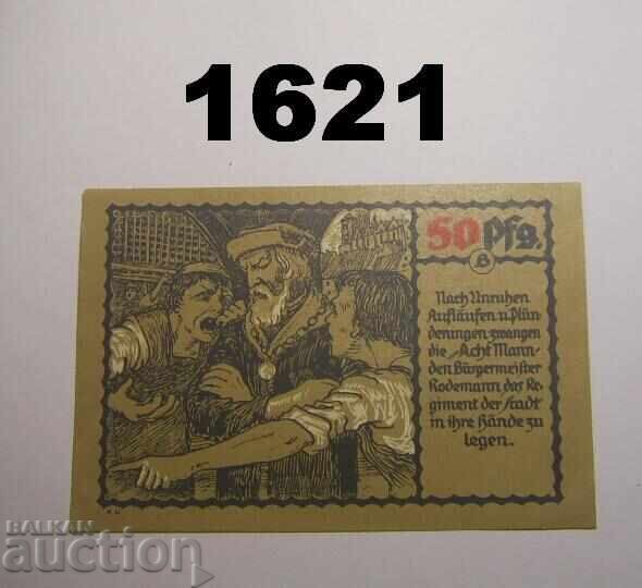 Mühlhausen 50 pfennig 1921 Germany