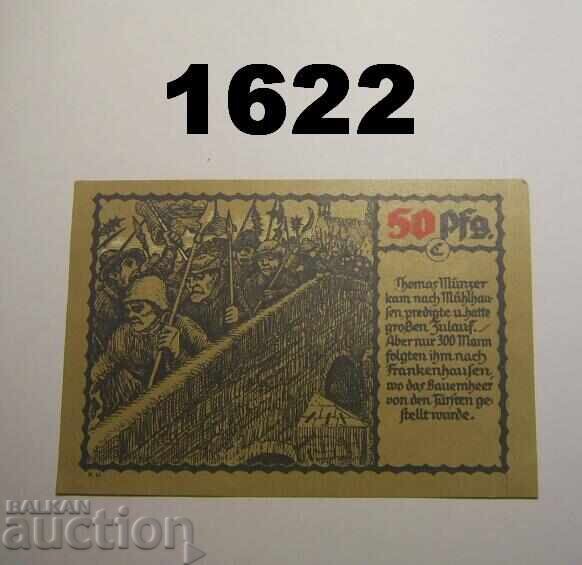 Mühlhausen 50 pfennig 1921 Germany