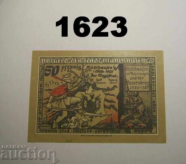 Μύλχαουζεν 50 φεννίγια 1921 Γερμανία με τιμή 3.00 BGN | € 1.53