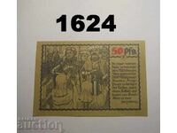 Mühlhausen 50 pfennig 1921 Germany