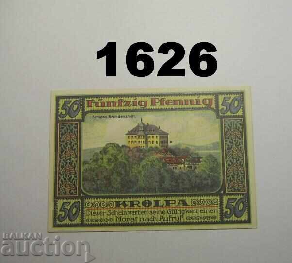 Ziegenrück 50 pfennig 1921 Germania