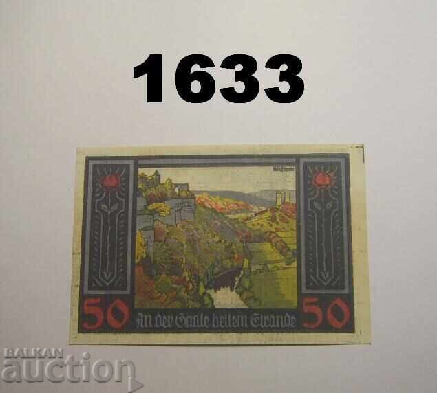 Rudelsburg 50 pfennig 1921 Germany with price 2.50 BGN | € 1.28 Rudelsburg 50 pfennig 1921 Germany with price 2.50 BGN | € 1.28