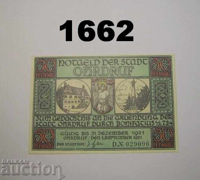 Ohrdruf 50 pfennig 1921 Germany with price 2.50 BGN | € 1.28 Ohrdruf 50 pfennig 1921 Germany with price 2.50 BGN | € 1.28