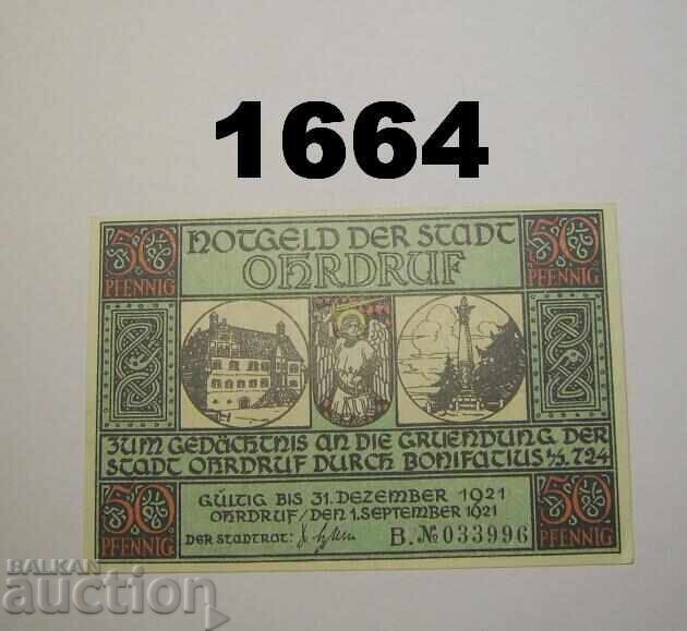 Ohrdruf 50 pfennig 1921 Germany with price 3.00 BGN | € 1.53 Ohrdruf 50 pfennig 1921 Germany with price 3.00 BGN | € 1.53
