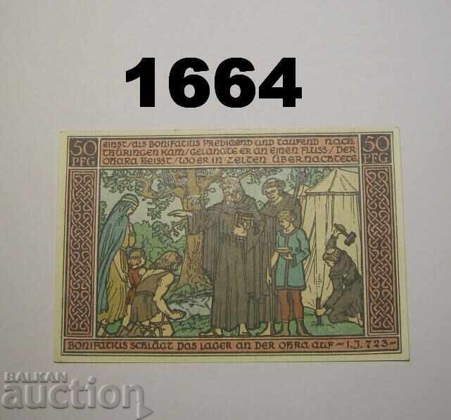 Ohrdruf 50 pfennig 1921 Germany Ohrdruf 50 pfennig 1921 Germany