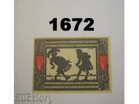 Detmold 50 pfennig 1920 Germania