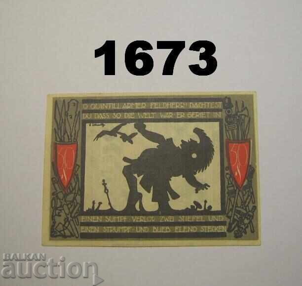 Detmold 50 pfennig 1920 Γερμανία