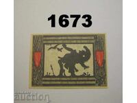 Detmold 50 pfennig 1920 Germania