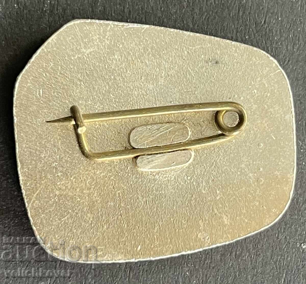 41436 Bulgaria semn stema orașul Berkovitsa cu preț 4.00 BGN | € 2.05