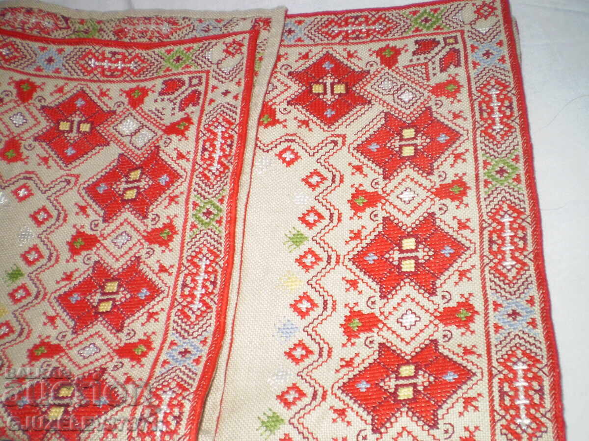 Κεντημένο λινό τραπεζομάντηλο Βουλγαρική κεντητική χειροποίητη κέντημα - 5 Κεντημένο λινό τραπεζομάντηλο Βουλγαρική κεντητική χειροποίητη κέντημα - 5