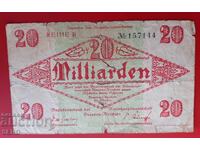 Banknote-Germany-Saxony-Dresden-Neustadt-20 billion m.1923