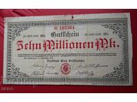 Τραπεζογραμμάτιο-Γερμανία-Βαυαρία-Bad Reichenhall-10.000.000 m.1923