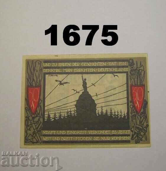 Detmold 50 pfennig 1920 Germania