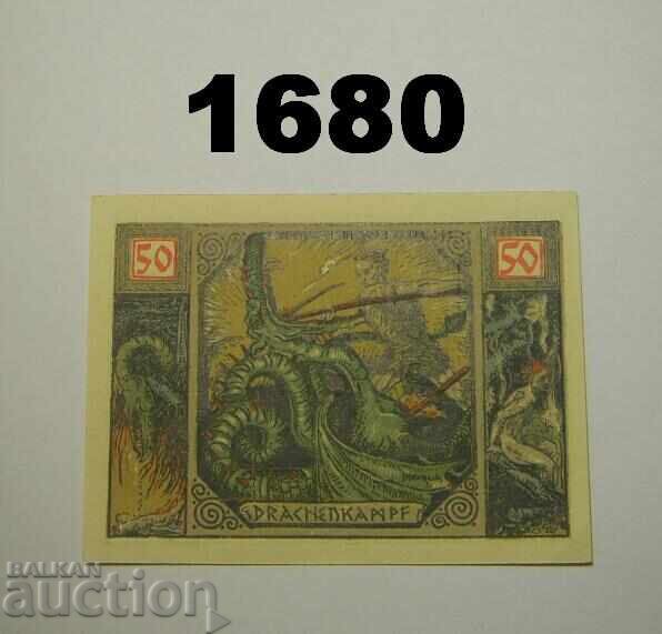 Xanten 50 pfennig 1921 Германия Xanten 50 pfennig 1921 Германия