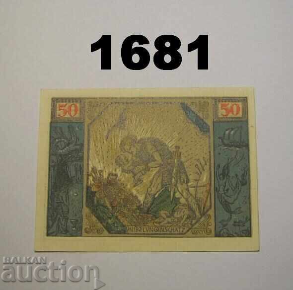 Xanten 50 pfennig 1921 Германия Xanten 50 pfennig 1921 Германия