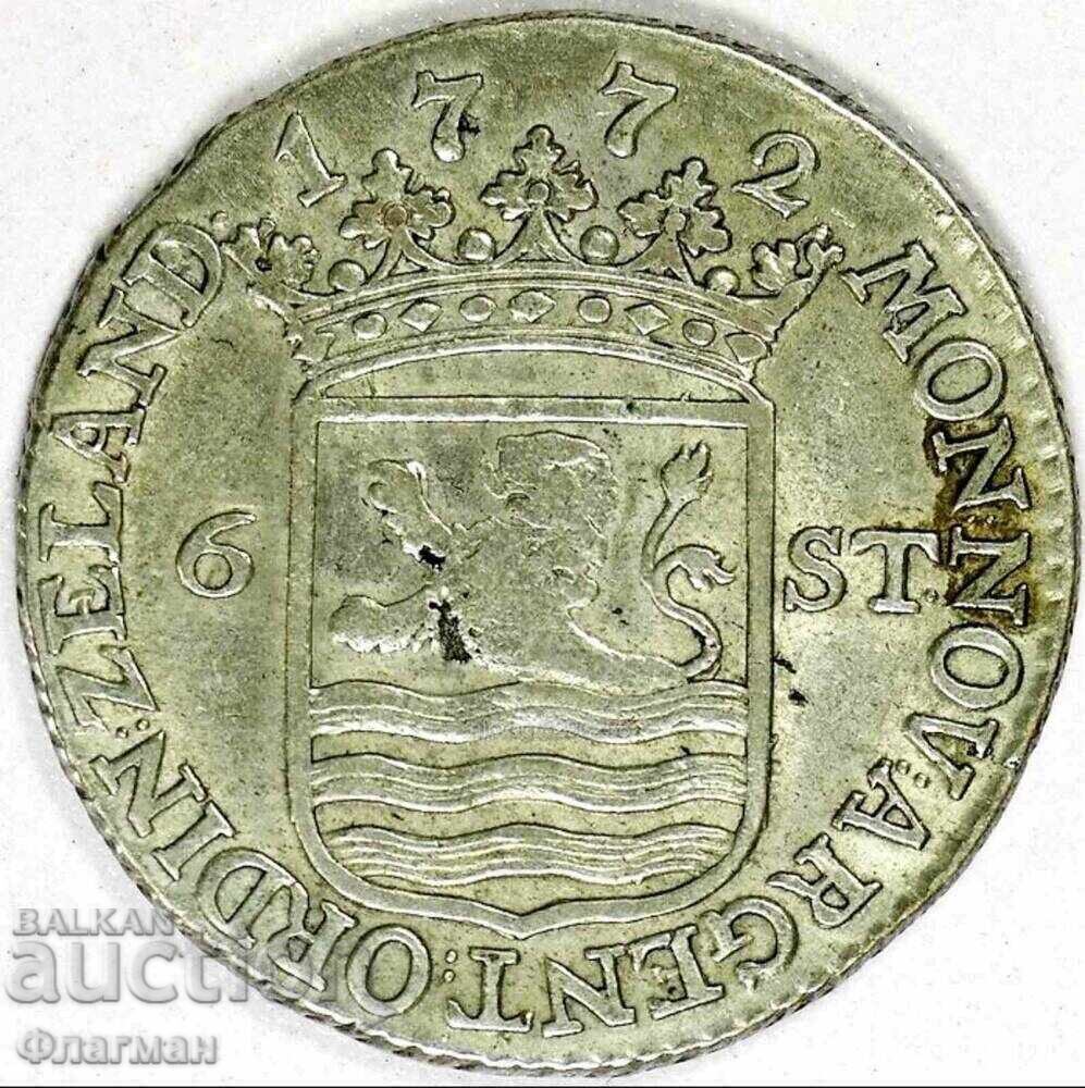 Olanda 6 Stuiver 1772 g Olanda 6 Stuiver 1772 g