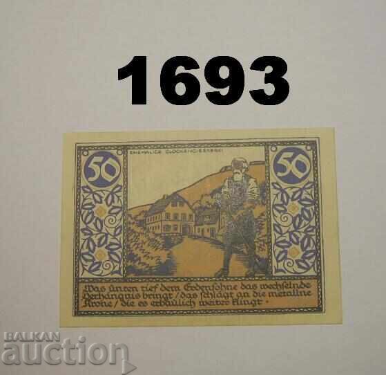 Ρούντολστατ 50 πφέννιχ 1921 Γερμανία