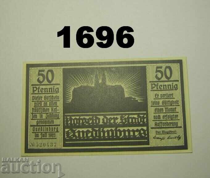 Quedlinburg 50 pfennig 1921 Germany with price 3.00 BGN | € 1.53 Quedlinburg 50 pfennig 1921 Germany with price 3.00 BGN | € 1.53