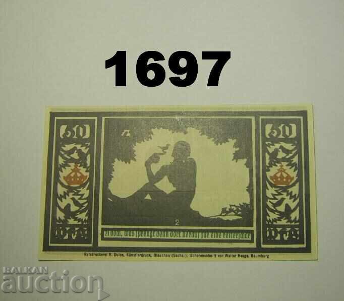 Κουέντλινμπουργκ 50 pfennig 1921 Γερμανία Κουέντλινμπουργκ 50 pfennig 1921 Γερμανία