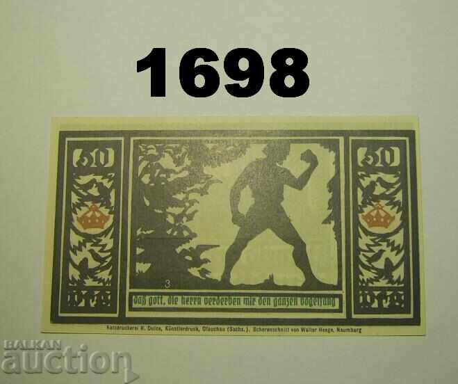 Κουέντλινμπουργκ 50 pfennig 1921 Γερμανία