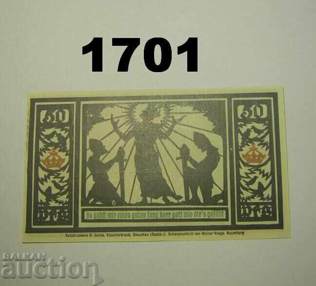Κουέντλινμπουργκ 50 pfennig 1921 Γερμανία Κουέντλινμπουργκ 50 pfennig 1921 Γερμανία