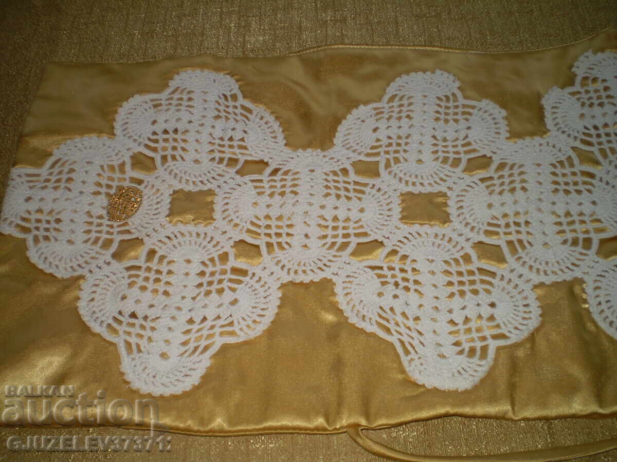 Geantă plic cu copertă împletită pentru carte de scrisori de dragoste, manuală - 6 Geantă plic cu copertă împletită pentru carte de scrisori de dragoste, manuală - 6