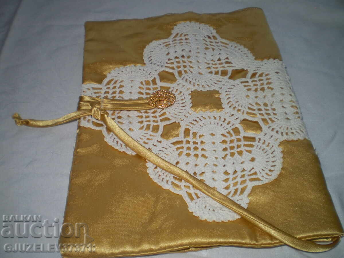 Geantă plic cu copertă împletită pentru carte de scrisori de dragoste, manuală - 7 Geantă plic cu copertă împletită pentru carte de scrisori de dragoste, manuală - 7